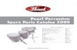 Pearl Percussion Spare Parts Catalog 2009...14" Timbale Rim 15" Timbale Rim Tension Rod (one each) PBL-30 Cowbell Mounting Bracket Assy. Complete Stand Remo, Clear Ambassador Remo,