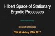 Hilbert Space of Stationary Ergodic Processesdml.cs.byu.edu/icdm17ws/Ishanu.pdfHilbert Space of Stationary Ergodic Processes Ishanu chattopadhyay University of Chicago D3M Workshop