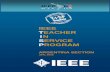 IEEE TEACHER I N SERVICE PROGRAM · 2012. 9. 10. · Empower Section “champions” to develop collaborations with their local pre-university education community to promote applied