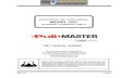 Ryan Hydraulic Service, Inc. - INSTRUCTION AND PARTS MANUAL …ryanhyd.com/.../05/pullmaster-model-h25-service-manual.pdf · 2020. 10. 8. · INSTRUCTION AND PARTS MANUAL MODEL H25