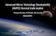 Advanced Mirror Technology Development (AMTD) thermal ......• Larger aperture space telescopes are required to answer our most compelling science questions. • AMTD’s objective