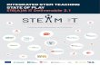 INTEGRATED STEM TEACHING STATE OF 2 Integrated STEM teaching State of Play - STE(A)M IT Deliverable