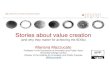 (and why they matter for achieving the SDGs) · 2019. 3. 12. · Stories about value creation (and why they matter for achieving the SDGs) Mariana Mazzucato Professor in the Economics