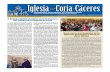 Iglesia en Coria-Cáceres...Piñero, que les presidió la misa jubilar. Los cantos interpretados en la Eucaristía están recogidos en un CD titulado: “Señor y dador de vida”.