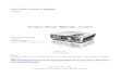 Service Manual W1070 W1080ST 00a 20121004-L3...Service Manual for BenQ: Projector/ W1070, W1080ST < 9H.J7L77.17X, 9H.J7M77.17X> Version: 00a Date:2012/10/04 Notice:Notice: For