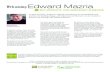Welcoming Edward Mazria - HOLT Architects · 2013. 1. 22. · Edward Mazria Founder & CEO of Architecture 2030 Welcoming Edward Mazria HOLT ArcHiTecTs’ 50TH AnniversAry ceLebrATiOn
