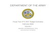 DEPARTMENT OF THE ARMY · training at home station, Combat Training Center (CTC) training events/exercises, and the Live, Virtual, and Constructive - Integrated Training Environment.