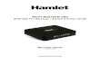 WI FI ROUTER 300 - hamletcom.com · 2013. 12. 11. · WI-FI ROUTER 300 IEEE 802.11n Wireless -Switch 4 Porte 10/100 Manuale Utente HNW300APN2