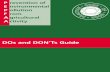 DOs and DON’Ts Guideadlib.everysite.co.uk/.../044/104/pepfaa_dos_and_donts.pdf · 2007. 11. 29. · PEPFAA DOs AND DON’Ts GUIDE – SECTION 2 DOs Carefully plan all storage and