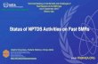 Status of NPTDS Activities on Fast SMRs - Indico for IAEA ... · 2019-09-24  · 3 IAEA TM on Fast SMRs, Milan Vladimir Kriventsev, 24 September 2019 Main IAEA Activities on Fast