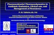 Pharmacokinetic/ Pharmacodynamics in Antibiotic Evaluation, Clinical … · 2001. 5. 5. · PK/PD like magic May 3d, 2001 1 Pharmacokinetic/ Pharmacodynamics in Antibiotic Evaluation,