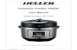 Pressure Cooker 1000W - Kogan.com · 2020. 10. 12. · The pressure cooker includes a delay feature so you can start cooking exactly when you want. Saved Memory If the pressure cooker