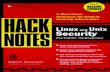 HackNotes : Linux and Unix Security Portable Reference...HackNote / HackNotes Linux and Unix Security Portable Reference / Dhanjani / 222786-9 / blind folio ii P:\010Comp\HackNote\786-9\fm.vp