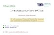 INTEGRATION BY PARTS - teachers.henrico.k12.va.us...Integration INTEGRATION BY PARTS Graham S McDonald A self-contained Tutorial Module for learning the technique of integration by