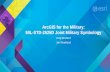 Andy Bouffard Jim Weakland - ESRI · 2015. 9. 3. · ArcGIS for the Military: MIL-STD-2525D Joint Military Symbology.Andy Bouffard. Jim Weakland