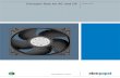 Compact fans for AC and DC - Farnell element14 · 2012. 10. 13. · DC centrifugal fans – Centrifugal fans 75 – Tangential fans 105 DC fans ... In the 3900 and 9900 range of particularly