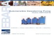 DWP, DWPM brochure, rev. 0705 - Alvest Mont · 2014. 3. 3. · DWP – submersible dewatering pump DWPM – High head model CONSTRUCTION ST – Standard construction SS – All stainless