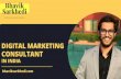 Digital Marketing Consultant in Ahmedabad, India | Bhavik Sarkhedi