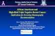 African Americans and High-Risk/Triple Negative Breast Cancer...African Americans and High-Risk/Triple Negative Breast Cancer: Implications for Screening Mammography Recommendations