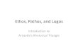 Ethos, Pathos, and Logos - Chandler Unified School District...Aristotle’s Rhetorical Triangle •Warm-Up: Watch the video reviewing the concepts of Pathos, Logos, and Ethos. •As