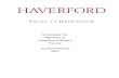 FACULTY HANDBOOK€¦ · FACULTY HANDBOOK Information for Members of Haverford College’s Faculty revised February 2021
