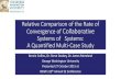 Relative Comparison of the Rate of Convergence of ......Relative Comparison of the Rate of Convergence of Collaborative Systems of Systems: A Quantified Multi-Case Study Bernie Collins,