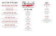 How to Eat at The Knife sidestheknifeva.com/images/dinnermenu.pdf · 2016. 12. 16. · SABOR LATINO MOJITO/CAIPIRINHA CHORIZO BEEF SHORT RIBS WHITE RICE PICKLED BEANS FLAN. Title: