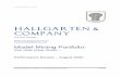 Hallgartenhallgartenco.com/pdf/Portfolio/portfolio_August2020.pdfTuesday, September 8, 2020 Hallgarten & Company – Portfolio Strategy Page 2 Model Mining Portfolio She Sells (Sea)