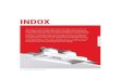 INDOX - Designplan · The Indox is designed with a deep-set lamp unit to reduce glare. The Indox creates an unobtrusive luminaire in harmony with the architecture. The housing of