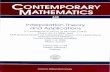 CONTEMPORARY MATHEMATICS 445 Interpolation Theory A … · 2019. 2. 12. · An Elementary Proof of the Real Version of Riesz-Thorin Theorem N. KRUGLYAK The K-functional and Calder6n-Zygmund
