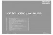 KESO KEK genie BS - assaabloyopeningsolutions.ch Schweiz...KESO KEK genie BS KESO AG, 04/2009 Sous réserve de modifications Page 4 de 68 2 Introduction Les besoins en termes de sécurité,