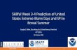 Skillful Week 3-4 Prediction of United States Extreme Warm ......Skillful Week 3-4 Prediction of United States Extreme Warm Days and SPI in Boreal Summer Douglas E. Miller, Zhuo Wang,