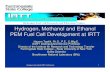 Hydrogen, Methanol and Ethanol PEM Fuel Cell Development at … · 2018. 2. 25. · Energy Long Island 2007 Conference. 1. Hydrogen, Methanol and Ethanol PEM Fuel Cell Development