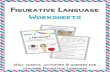 Figurative Language · 2020. 4. 6. · Figurative Language contents 1. I Can Statements 2. 14 Vocabulary Word Wall Posters 3. Vocabulary Foldable Worksheet 4. Vocabulary Quiz and