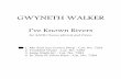 GWYNETH WALKER · 2017. 11. 21. · GWYNETH WALKER I’ve Known Rivers for SATB Chorus (divisi) and Piano 1. My Soul has Grown Deep - Cat. No. 7281 2. Troubled Water - Cat. No. 7282