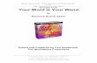 From The Abundance Consultant. Excerpts From Your Word …Florence Scovel Shinn Edited and Prepared by Carl Bradbrook. The Abundance Consultant. ... Your Word is Your Wand Chapter