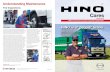Tire Inspections - HINO MOTORS...Then in 2002, Hino launched the HINO 500 Series, which was an evolution inheriting the traits of previous Hino trucks, and now travels the roads of