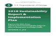 2018 Sustainability Report & Implementation Plan · 2021. 2. 9. · The Sustainability Performance Office (SPO) will continue to measure and benchmark performance, assist programs