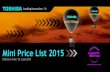Mini Price List 2015 - Wolseley · Mini Price List 2015 Effective from 1st June 2015. 1 RAS Inverters 1-7 RAS High-Wall Inverter Split System AvAnt 2 RAS High-Wall Inverter Split