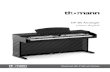 DP-85 Arranger piano digital - Thomannimages.thomann.de/pics/prod/c_150868_219439_es_online.pdf · 2012. 10. 10. · Para montar el piano digital, se requiere un destornillador para