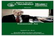© Lisa Marie Mazzucco Emanuel Ax - Amelia Island Chamber ......1. Present the world’s greatest musical artists in chamber music concerts of classical and alternative genres for