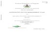 Federal Republic of Nigeria - World Bank · 2016. 7. 13. · Federal Republic of Nigeria FEDERAL MINISTRY OF HEALTH FINAL REPORT INTEGRATED VECTOR MANAGEMENT PLAN FOR MALARIA CONTROL
