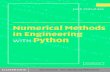 Numerical Methods in Engineering with Python...Numerical Methods in Engineering with Python Numerical Methods in Engineering with Python is a text for engineer-ing students and a reference