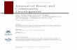 Journal of Rural and Community Development Journal of Rural … · 2018. 6. 29. · Icelandic coastal communities face major socio-economic and ... fisheries, ITQs 1.0 Introduction