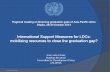 International Support Measures for LDCs: mobilizing …...• Services Waiver: “Members may provide preferential treatment to services and service suppliers of least-developed countries