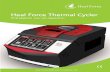 Heal Force Thermal Cycler Heal Force Thermal Cycler · 2017. 8. 24. · the T960 Thermal Cycler is just a click away. Overview The Genemate T960 Touch cycler is the flagship of Heal