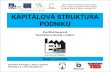 KAPITÁLOVÁ STRUKTURAeducom.tul.cz/educom/inovace/NOP/NOP/2013_03_18... · 2013. 8. 30. · KAPITÁLOVÁ STRUKTURA PODNIKU = struktura zdrojů, z nichž majetek podniku vznikl. •