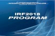 IRF2018 Program Blueirf/Proceedings_IRF2018/data/... · 2018. 6. 15. · IRF2018 Lisbon/Portugal 6th International Conference on INTEGRITY - RELIABILITY - FAILURE Lisbon/Portugal,