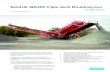 Sandvik QA450 triple deck Doublescreen in Action€¦ · Sandvik QA450 triple deck Doublescreen in Action Technical specification sheet Building upon the highly advanced features