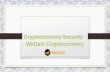 Cryptocurrency Security  - WeGain Cryptocurrency